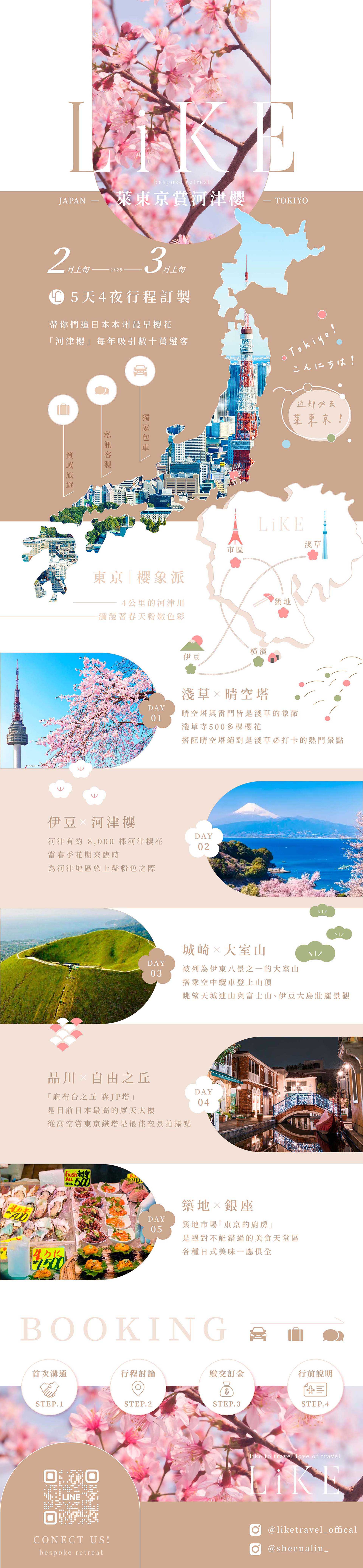 萊東京賞河津櫻